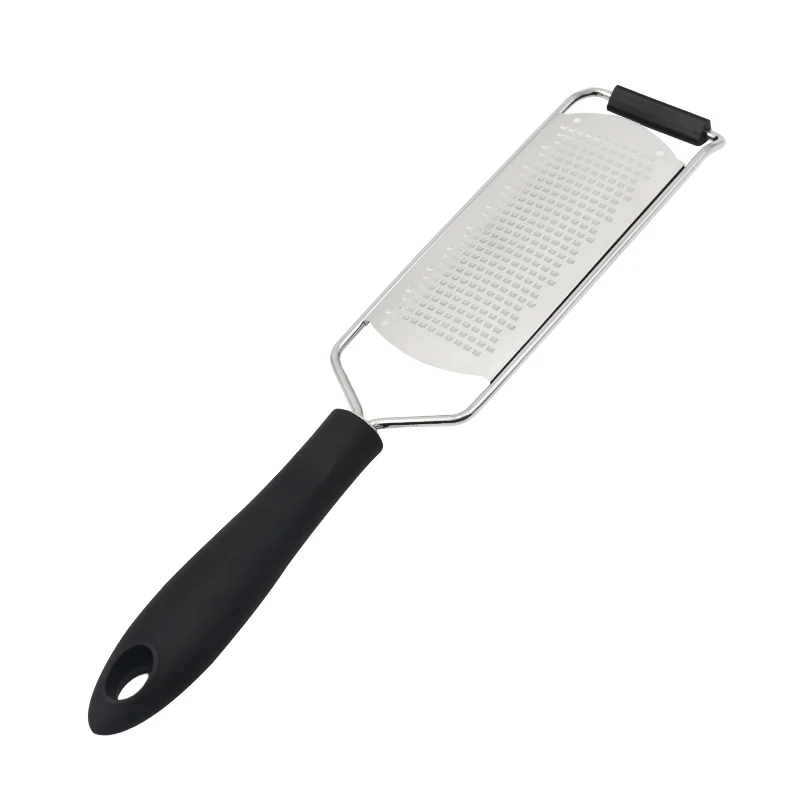 Hot Sale Stainless Steel Cheese Vegetable Grater Lemon Zester With PP Plastic Handle