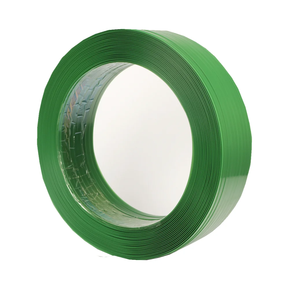 Green embossed pallet packing strapping plastic strap belt for packaging