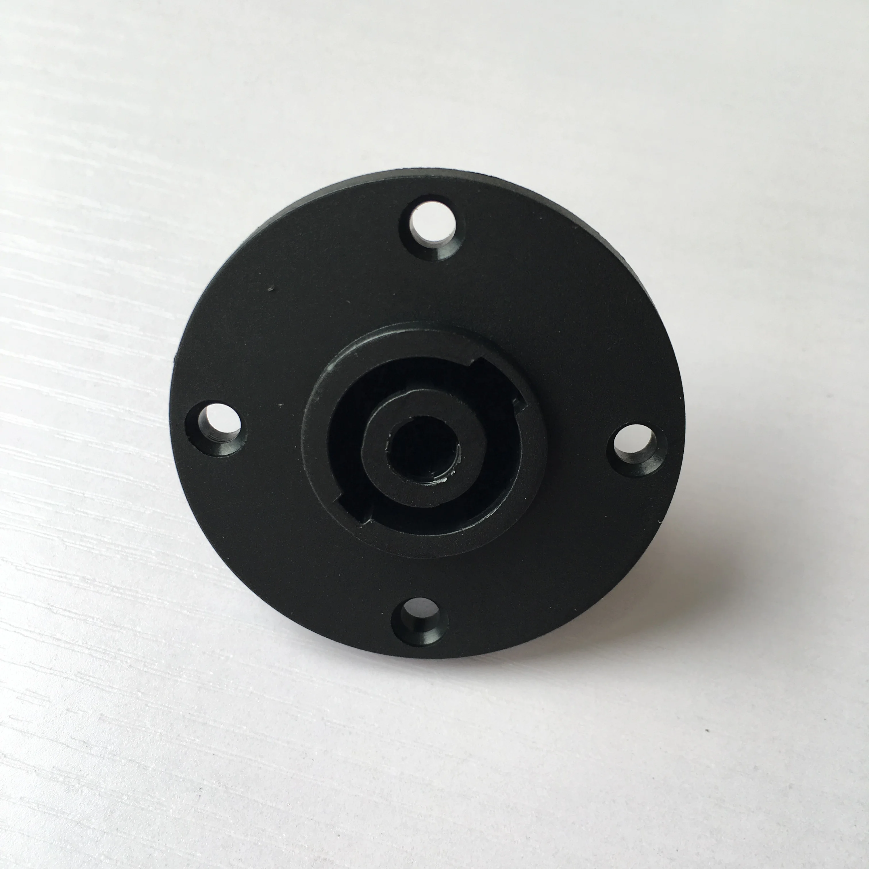 Round Speakon 4 Pole Female Panel Mount Jack Compatible Audio Cable Connector Socket