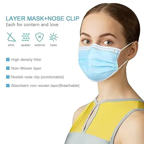 3ply  Surgical  Facemask  Disposable  Protective  Medical  Face  Mask