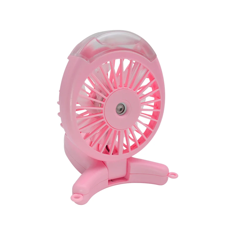 3 Modes Mini Portable Fan Water Spray Humidifier Rechargeable USB Handheld Fan for outdoor