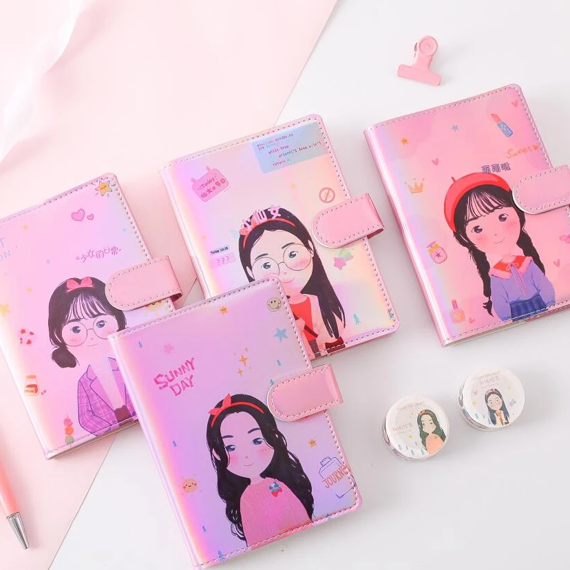 PU Leather Journal Stationery Notebook for Girls