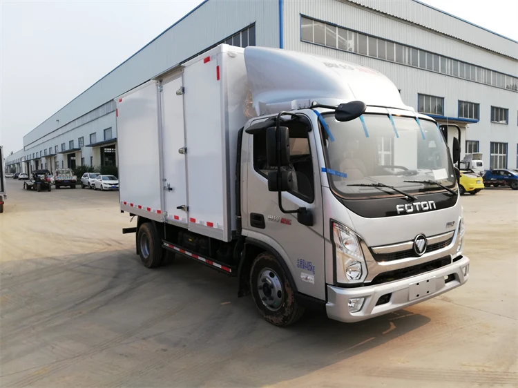 Factory Wholesale Refrigerated Delivery Trucks Mini Refrigerated Van Trucks