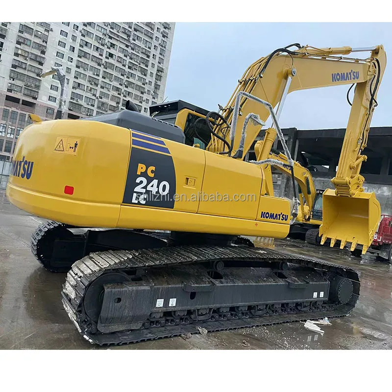 Japan used Komatsu pc240 excavator 24tons construction crawler machine excavator 90% new Cheap price good quality usd komatsu240