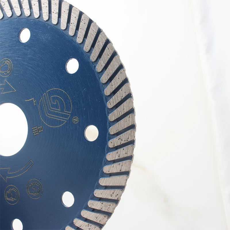 GJ Hot Sale 4.5 Inch 115mm Ultra-thin Turbo Diamond Saw Blade For Cutting Ceramic Tile Ceramic Granite Marble