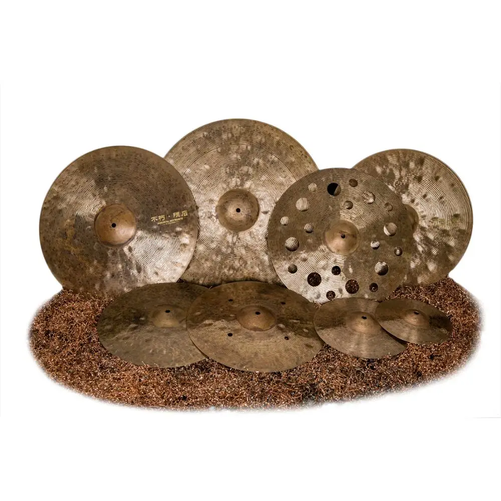 B25 Top quality Chang cymbals Immortal Meteorite series 5 pics set for professional drummer use
