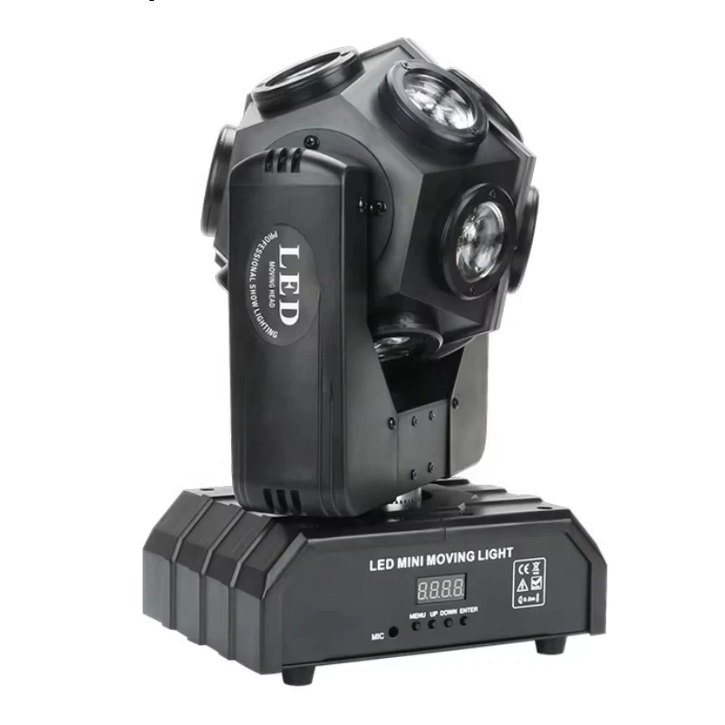 Factory price 10W*12pcs RGBW 4IN1 led Double Arms Beam Light Led Dj Stage Light Disco Ball Laser Light