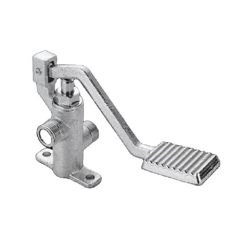 GOGO Medical Pedal Faucet Switch Foot Step Type Single Cooling Faucet Copper Hot & Cold Tap Switch Valve Water Mixing Valve