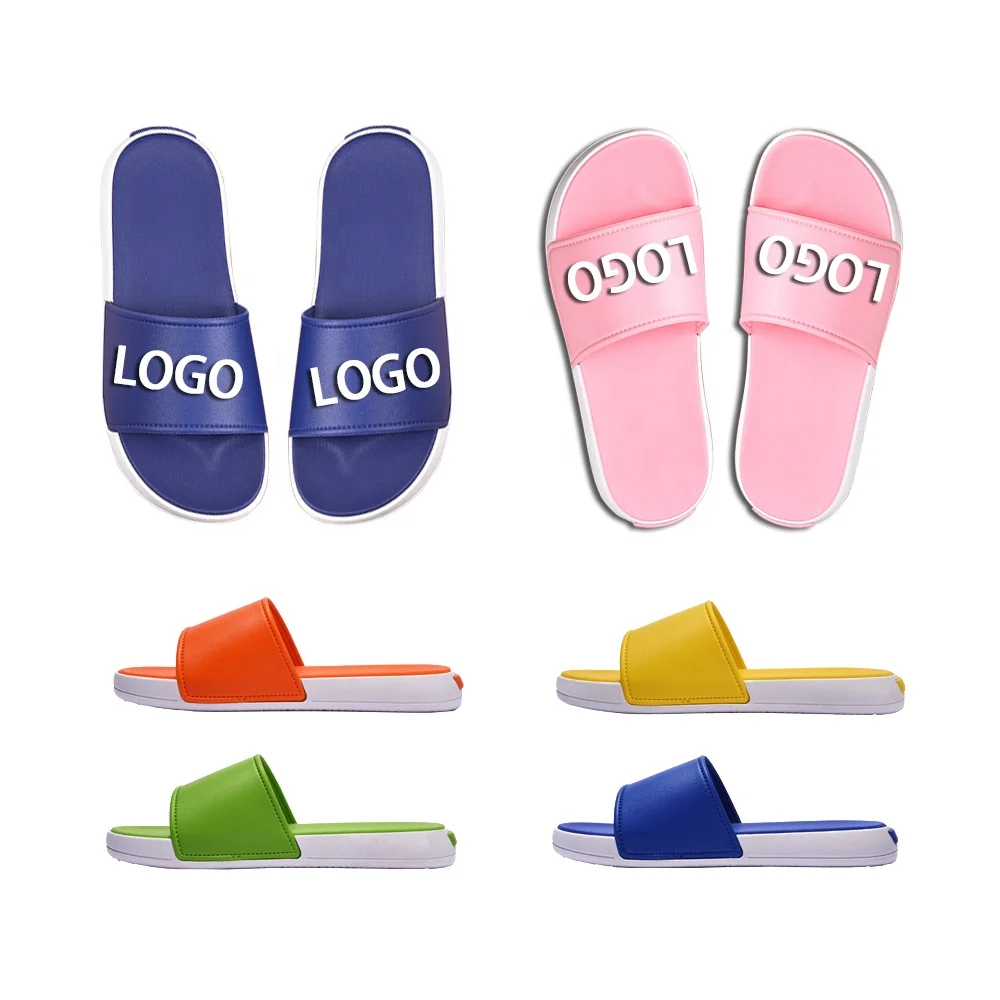 Chinese Wholesale Quality 3D rubber PVC Slides Customized slipper shoes