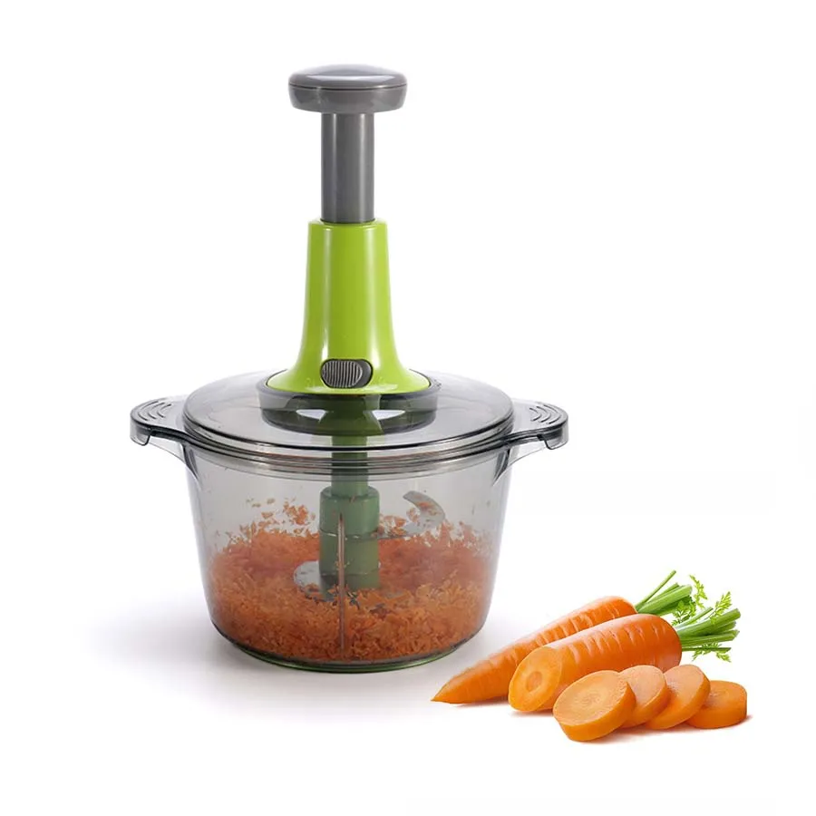 Hot Sale Hand Press Portable Hand Held Grinder Magic Shredder Garlic Herb Vegetable Meat Blender Food Chopper