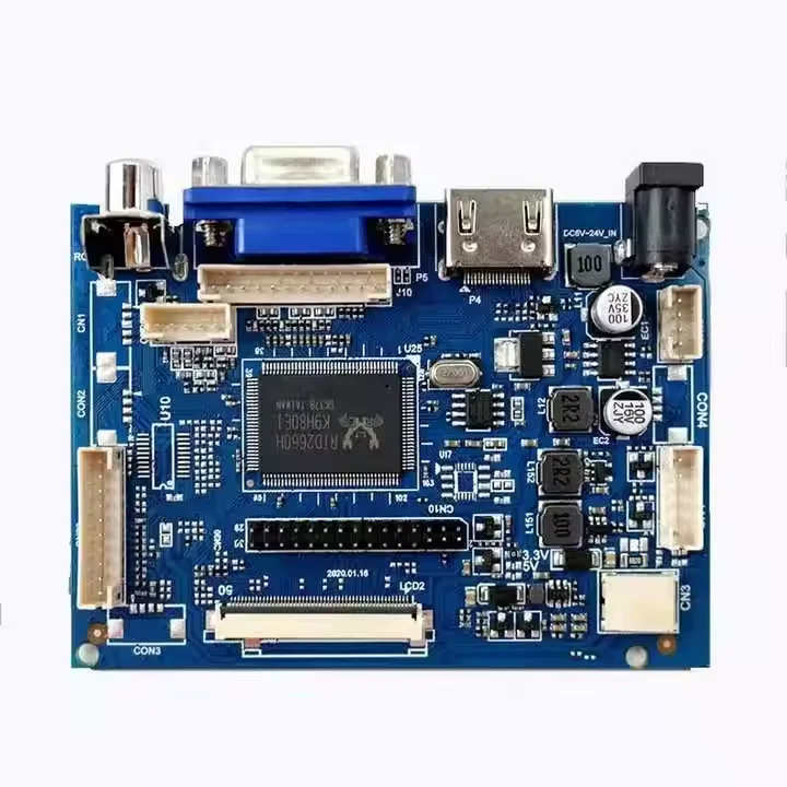 RGB/LVDS/TTL 30PIN/40PIN/50PIN/60PIN FPC SKD Kits and Parts VGA Converter Board Universal LCD Controller Board