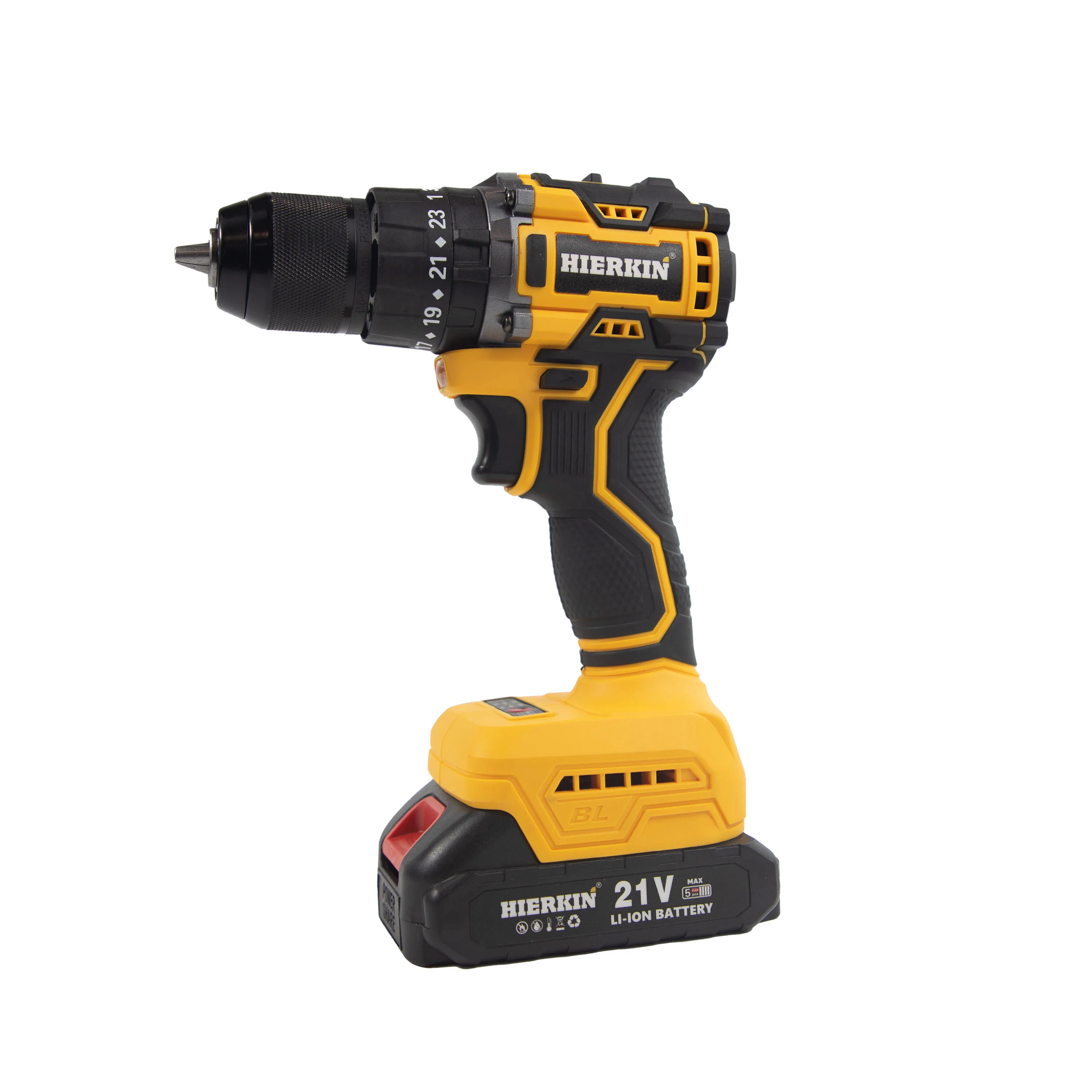 HIERKIN High Quality Hammer Drill Cordless Cordless Power Tool Set Taladros Inalambricos Motor Electric Machine Cordless Drill