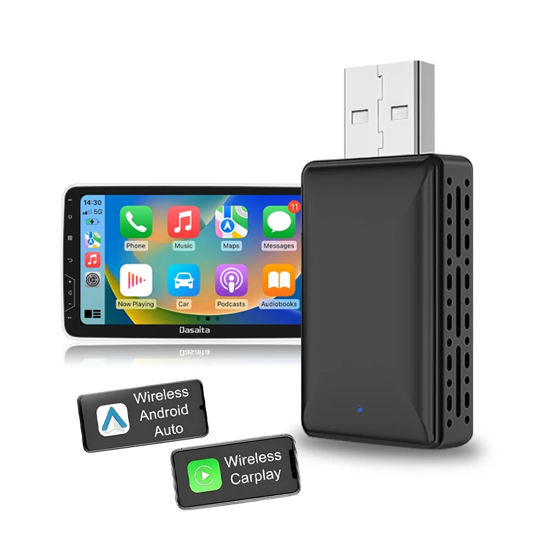 Заводской мини-Usb беспроводной автомобильный адаптер для Carplay Oem автомобилей проводной карплей-бокс Apple Iphone