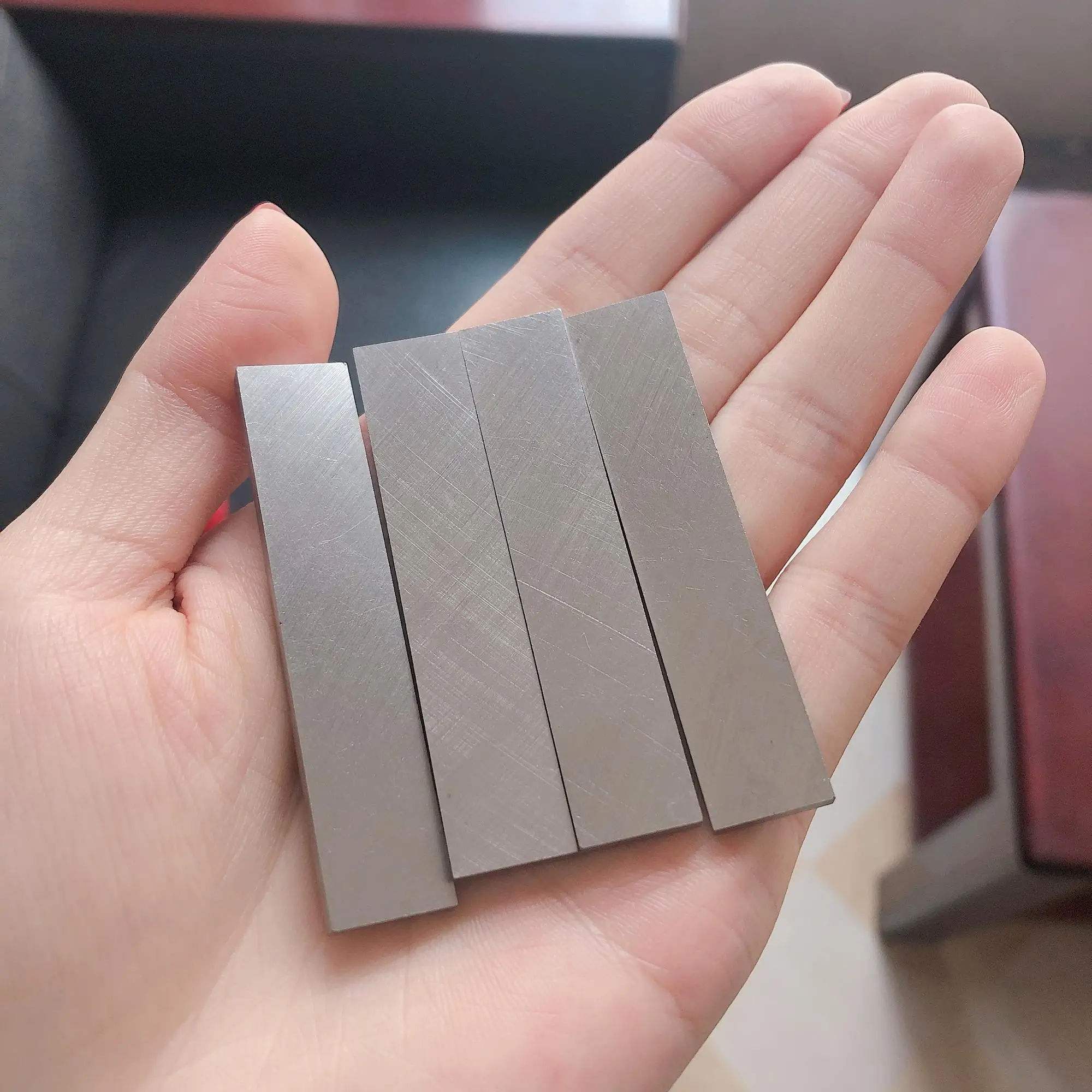 Alnico 8 Rough Bar Magnet 63.5*3.18*12.7mm for Electric Guitar Single Coil Pickup Alnico Bar Guitar Accessories