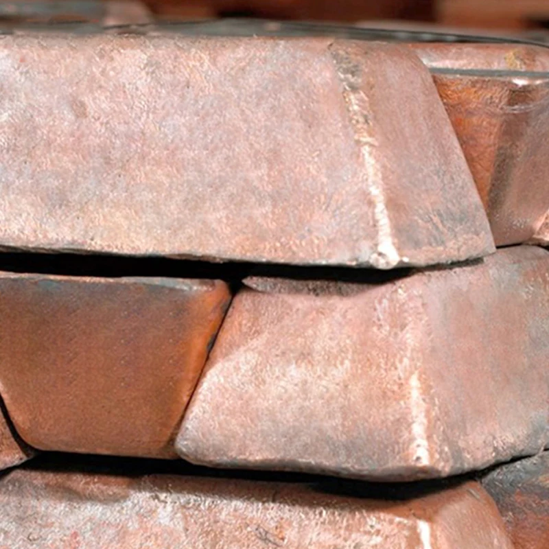 Hot selling copper ingots C10300 copper alloy 99.9% pure copper