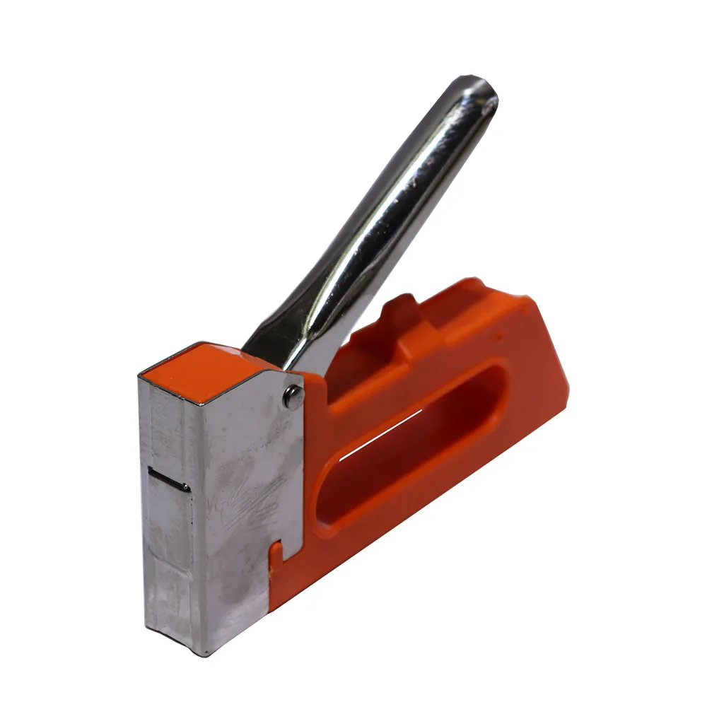 Новый пластиковый беспроводной пистолет для ногтей оранжевый портативный пистолет для ногтей ручной инструмент