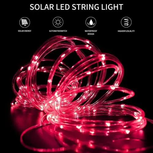 LED CCT  50 meter lying type Color body changing Led Rope light for swimming pool decoration Factory Direct supply