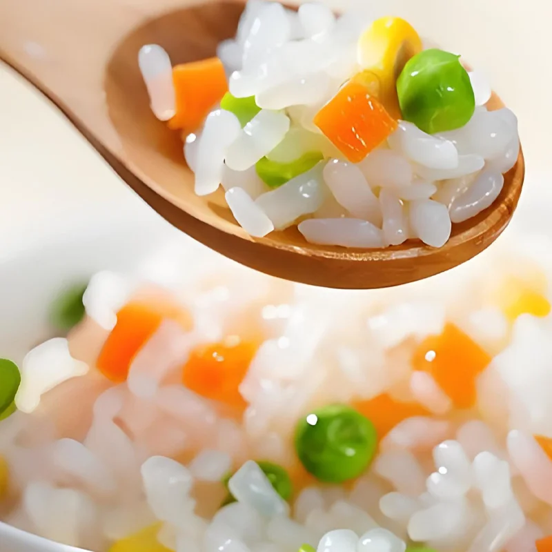 Китайские органические новые продукты быстрая доставка низкий углевод Кето мгновенный халал сиратаки рис Конжак сухой