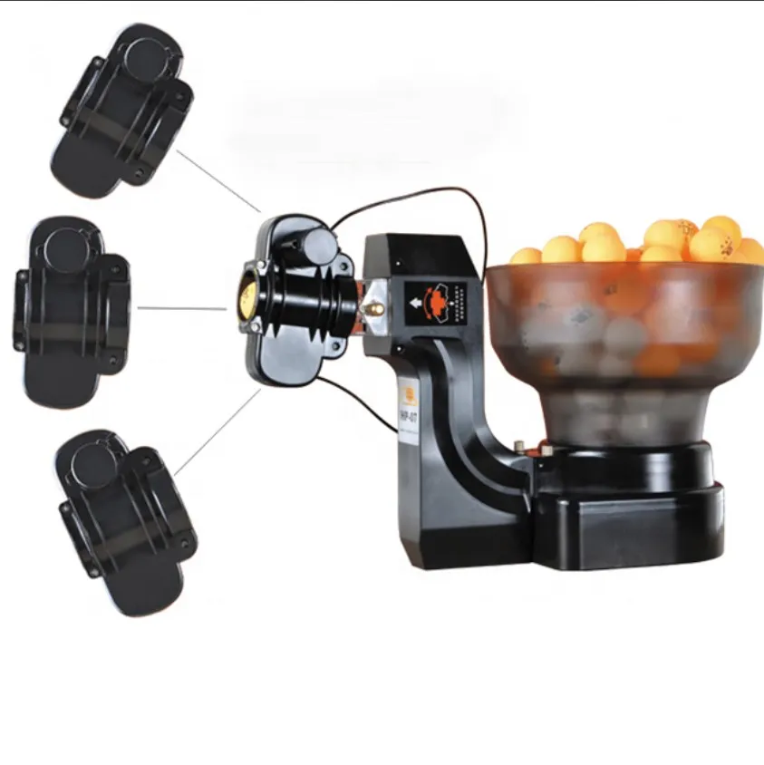 Ping Pong Robot with 36 Kinds of Spain Table Tennis Ball Automatic Machine For Training Practice