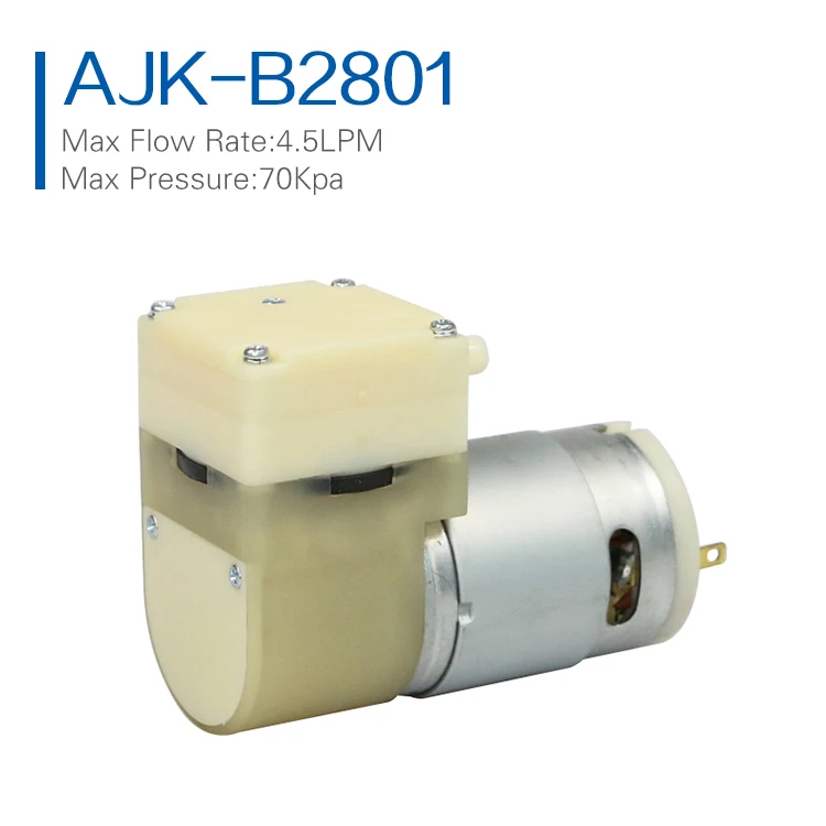 Dc Small Electric Pump Vacuum Diaphragm Mini 12v Air Vacuum Pump For Massage Chair