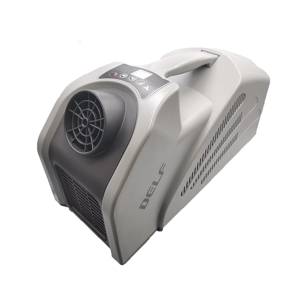 
24v DC micro compressor DELF Portable Air Conditioner for tent, car, boat, cabin resting 