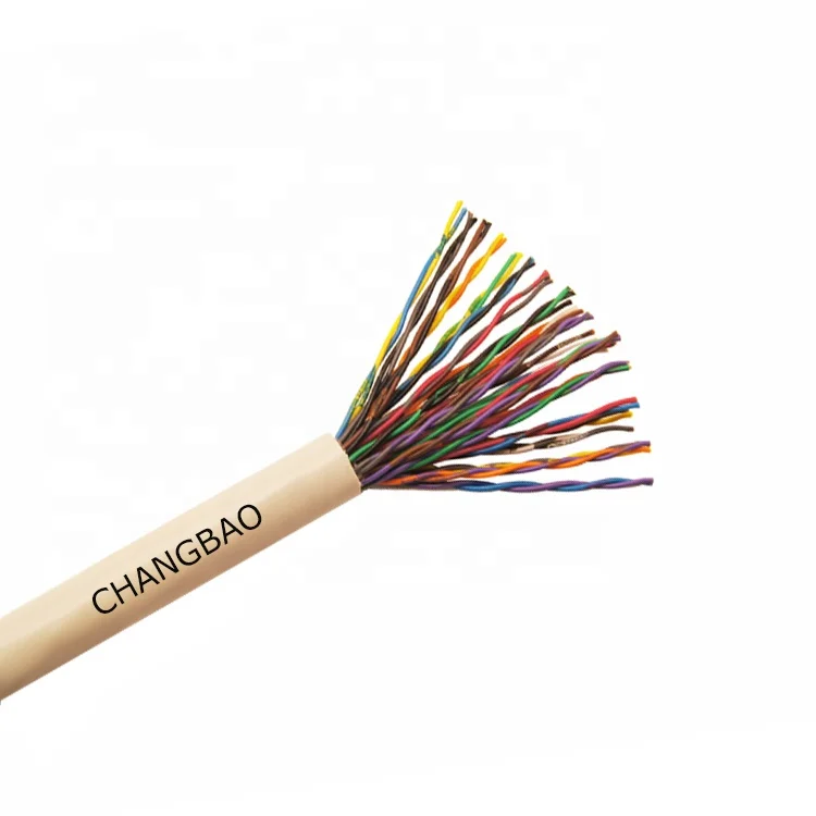 CHANGBAO 20 пар 25 пар 30 пар 50 пар 100 пар мульти пара внутренний и наружный телефонный кабель провод