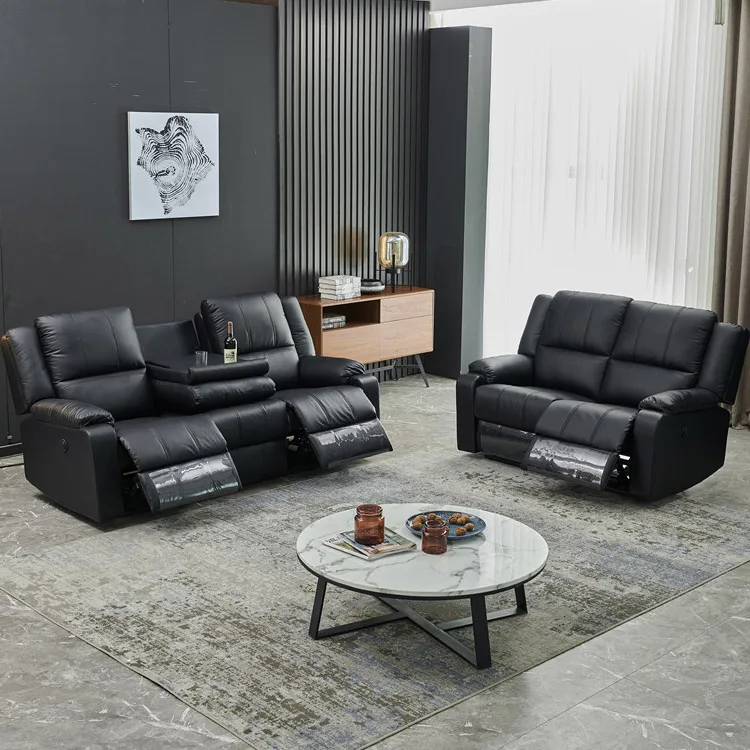 
Modern 321 Seater Electric Leather Furniture Sectional Suede Living Room Power Motorized 2 1 Nitaly 7 Massage Recliner Sofa Set 