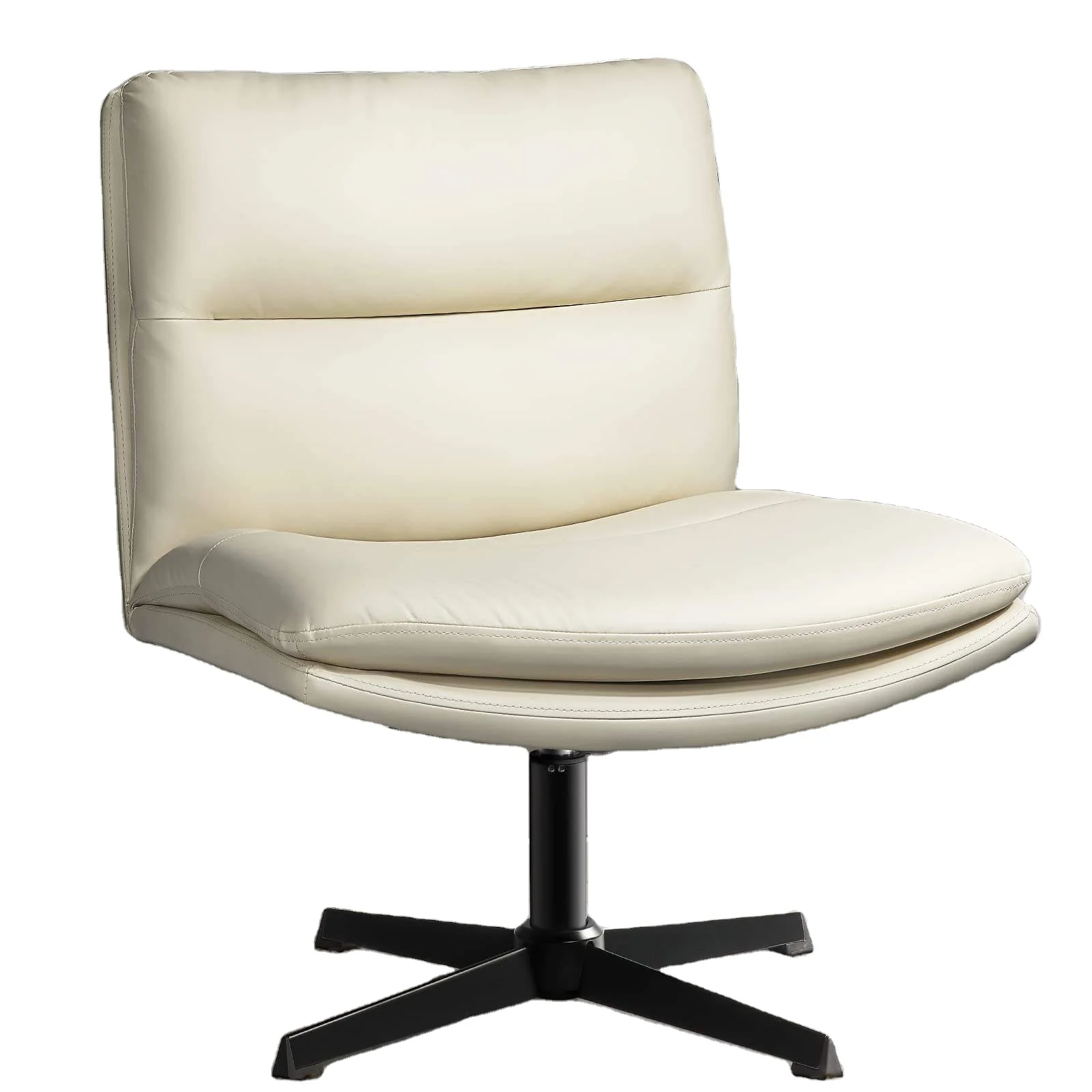 High Quality Durable Using Various Guaranteed Quality PU Leather Home Office Chair With Back Support