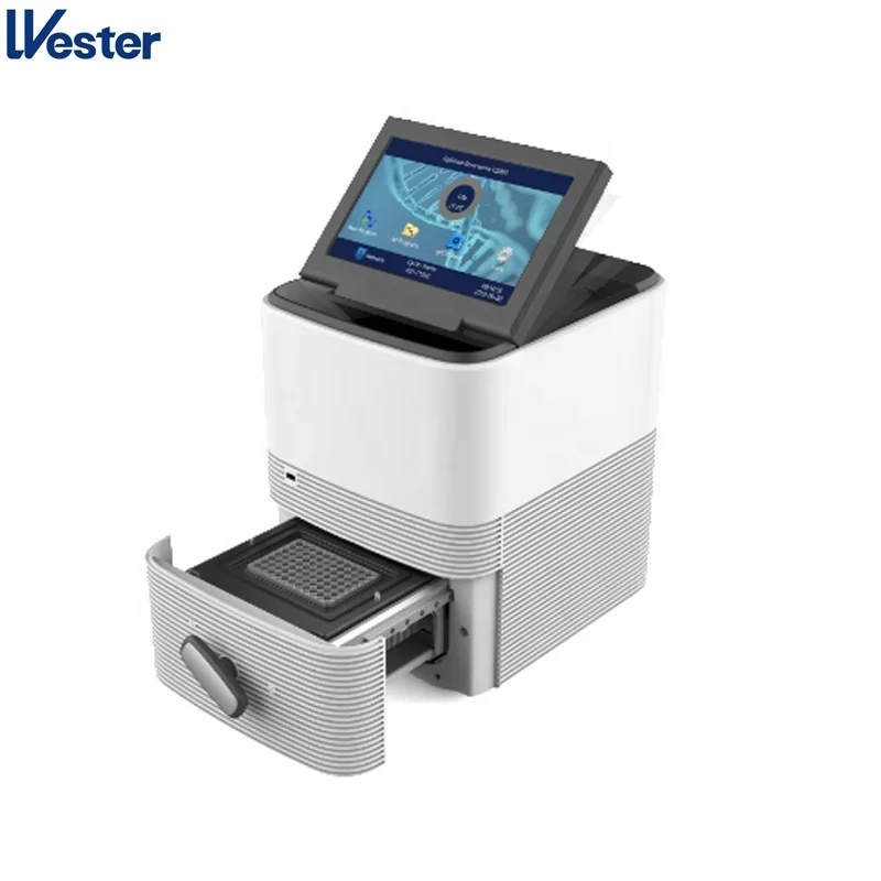 Real-time quantitative pcr machine 96 well 6 channels pcr thermal cycler pcr analyzer Q2000C