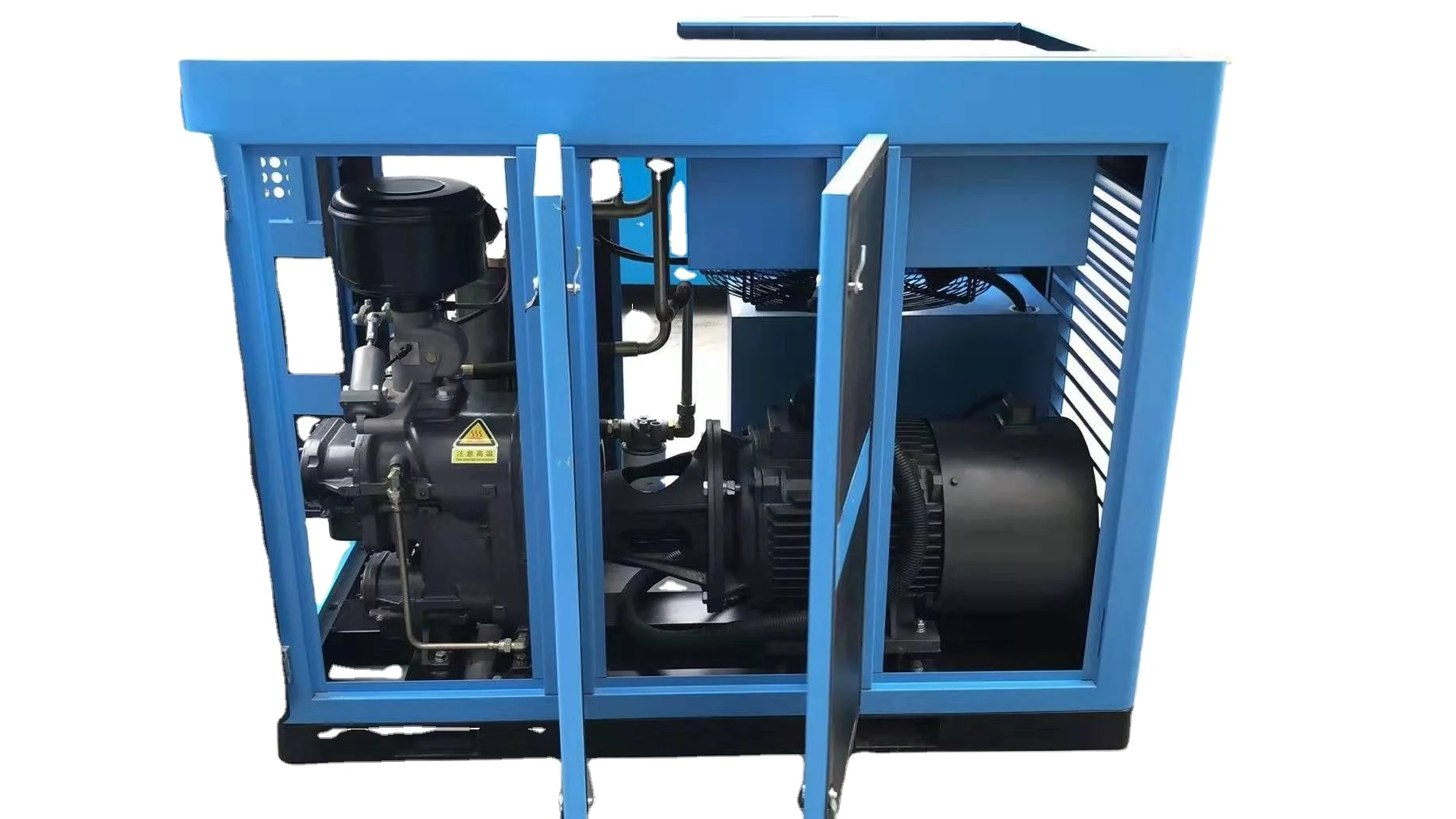 22kw 8bar High Pressure Workshop Electric Rotary Belt Driven Mini Machines Industrial Screw Type Price Air Compressor