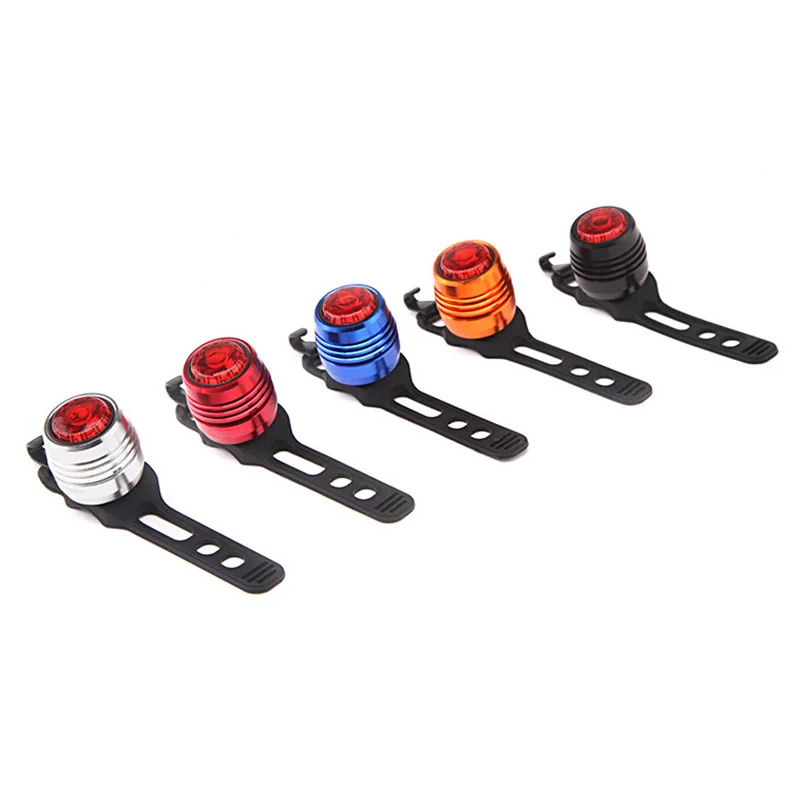 Водонепроницаемый корпус из алюминиевого сплава для красный задняя подсветка на велосипед светодиодный задний габаритный велосипедный фонарь с Quick Release