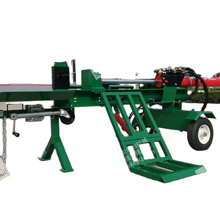 Wood Log Splitter With Lifting Arms&CE Certificate 40Ton Diesel Engine for Sale