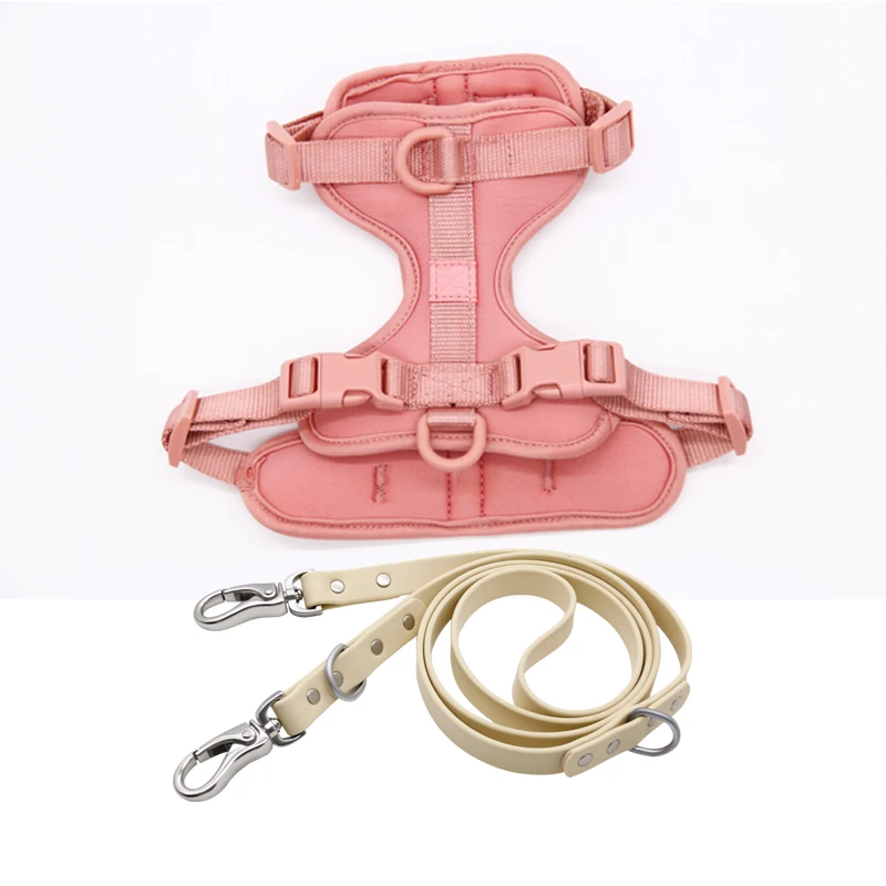 Custom ODM Rescue Safety Harness for Dogs Cats Comfortable Breathable Neoprene Vest RIBBONS Solid BREAKAWAY Supersteeds D-88EAA