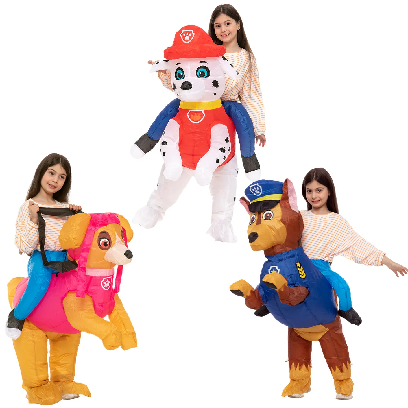 Funny Fancy Dress Halloween Christmas Party Animal Costume Children Kid Inflatable Dog Costume