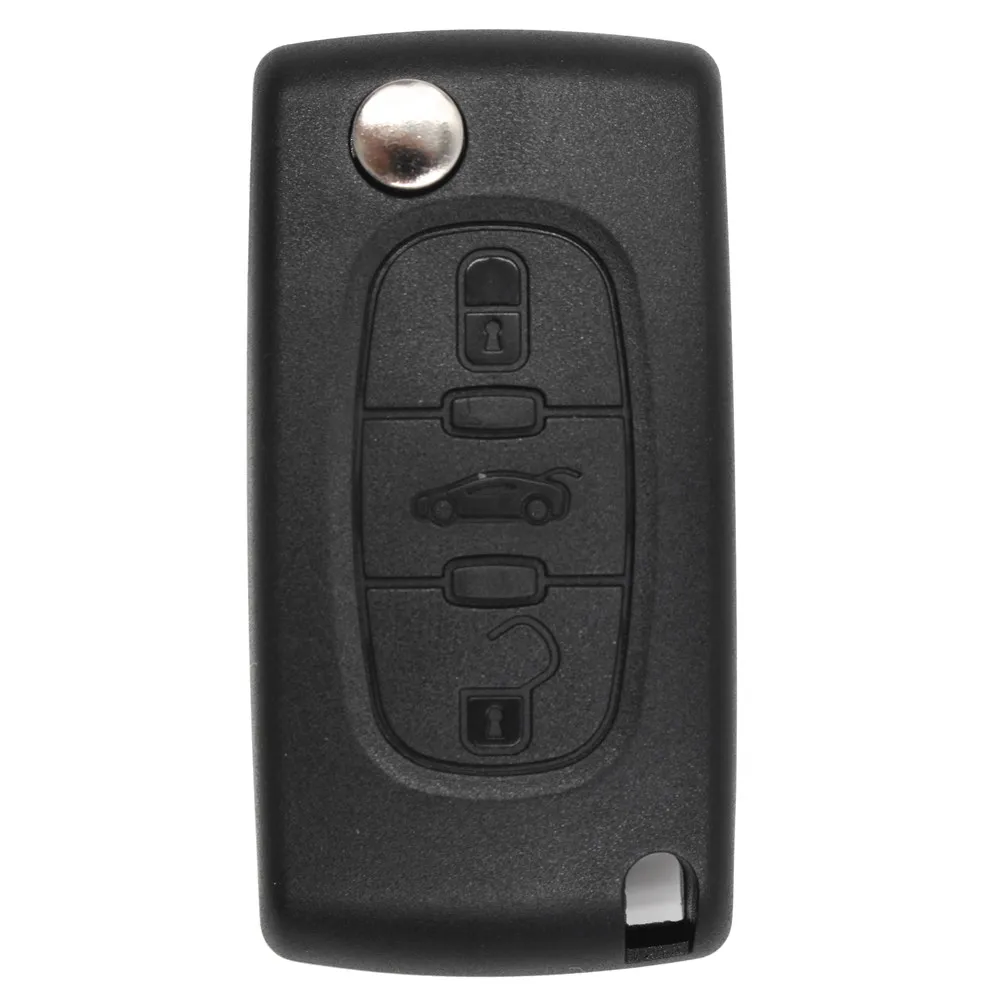 3 Button smart key  car remote control For Citroen C2-C6 433Mhz PCF7941 Chip Transponder FCC ID CE0536