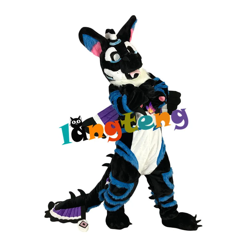 Динозавр ходячий фургон костюм дракона талисман костюм дракона фургон