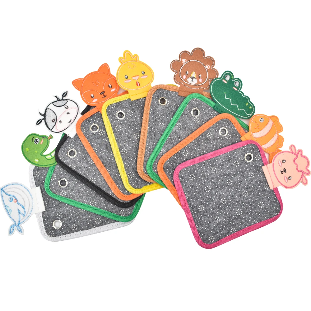 Sensory Zoo Buddies Sensory Mats for Autistic Children Cute Animal Babies Room Play Texture Board