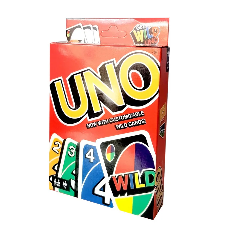 Hot Sale Family Gathering Multiplayer Board Playing Unos Game Cards