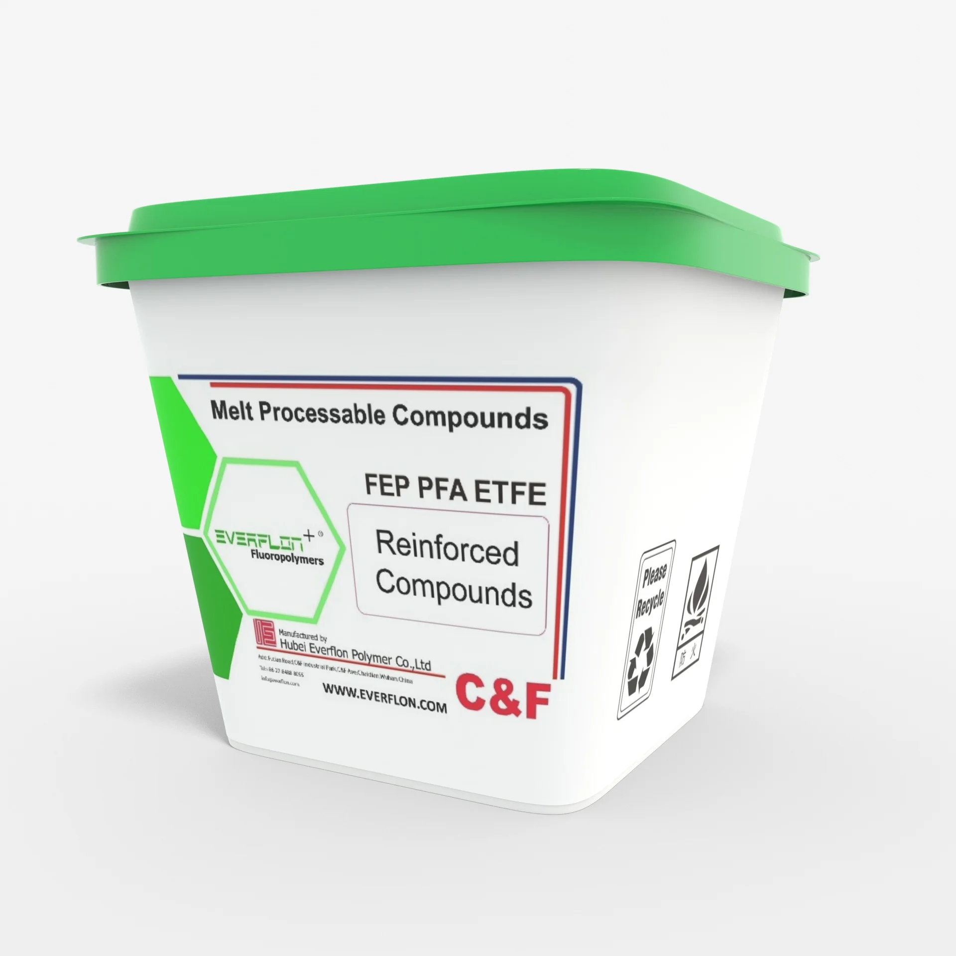 FEP PFA ETFE Reinforced Compounds