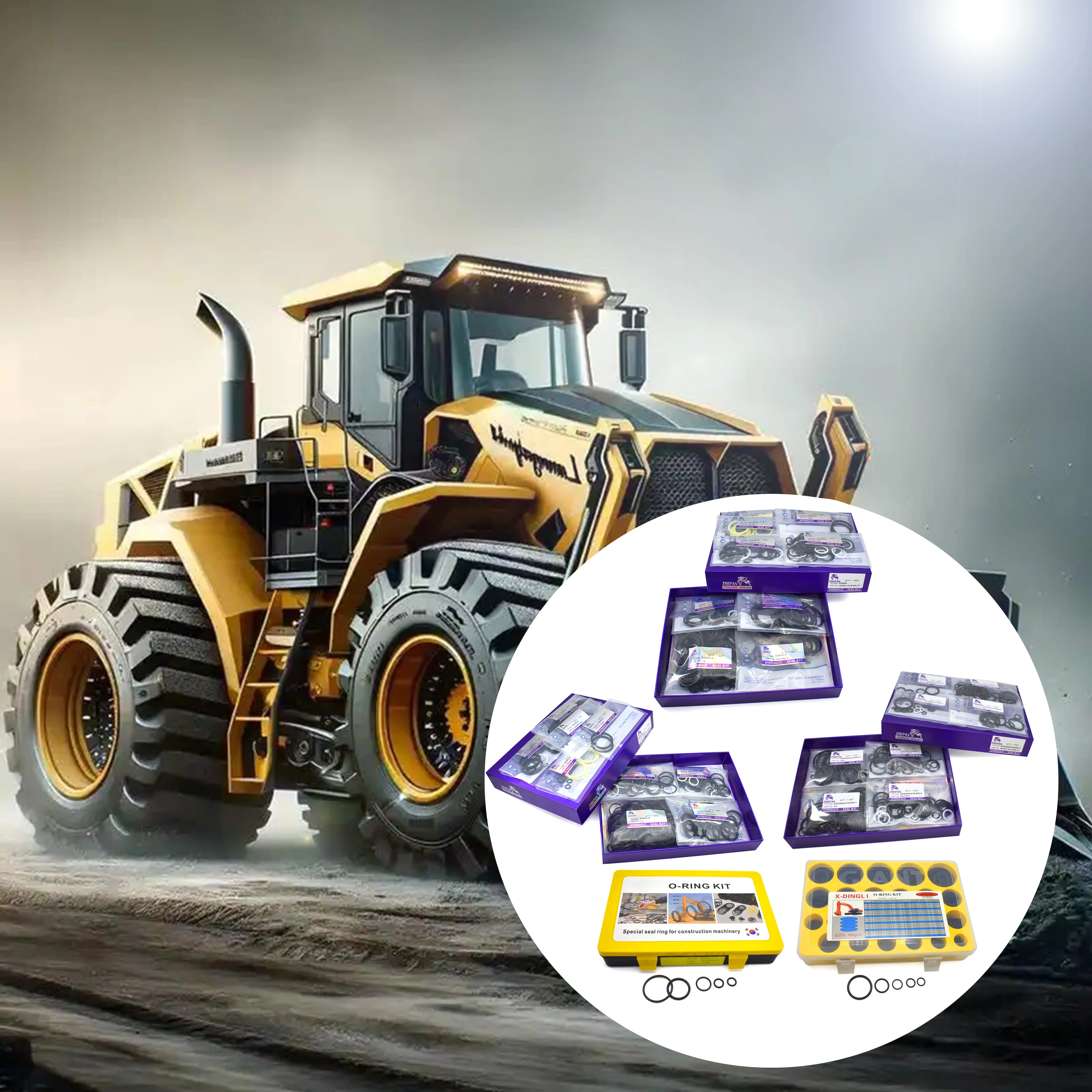 China Manufacturer High Performance Hydraulic Oil Seal Excavator Spare Parts NBR FKM Rubber Shaft Seal TC TCV TCN Oil Seal