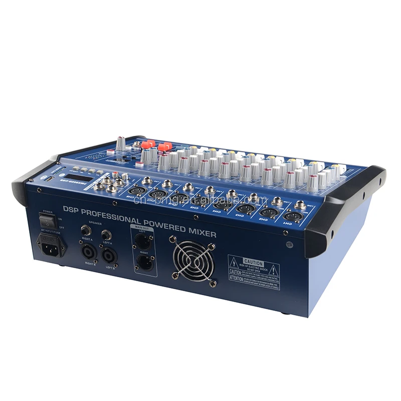 BMG New Design Battery Powered Audio Mixer with phantom power
