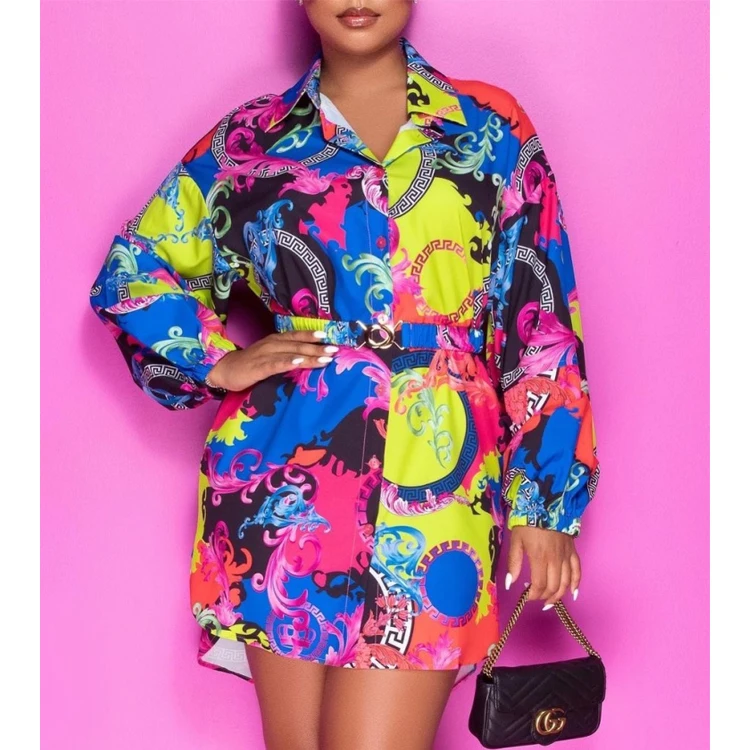 Wholesale clothes high quality dresses women ladies summer casual wear tshirt dresses