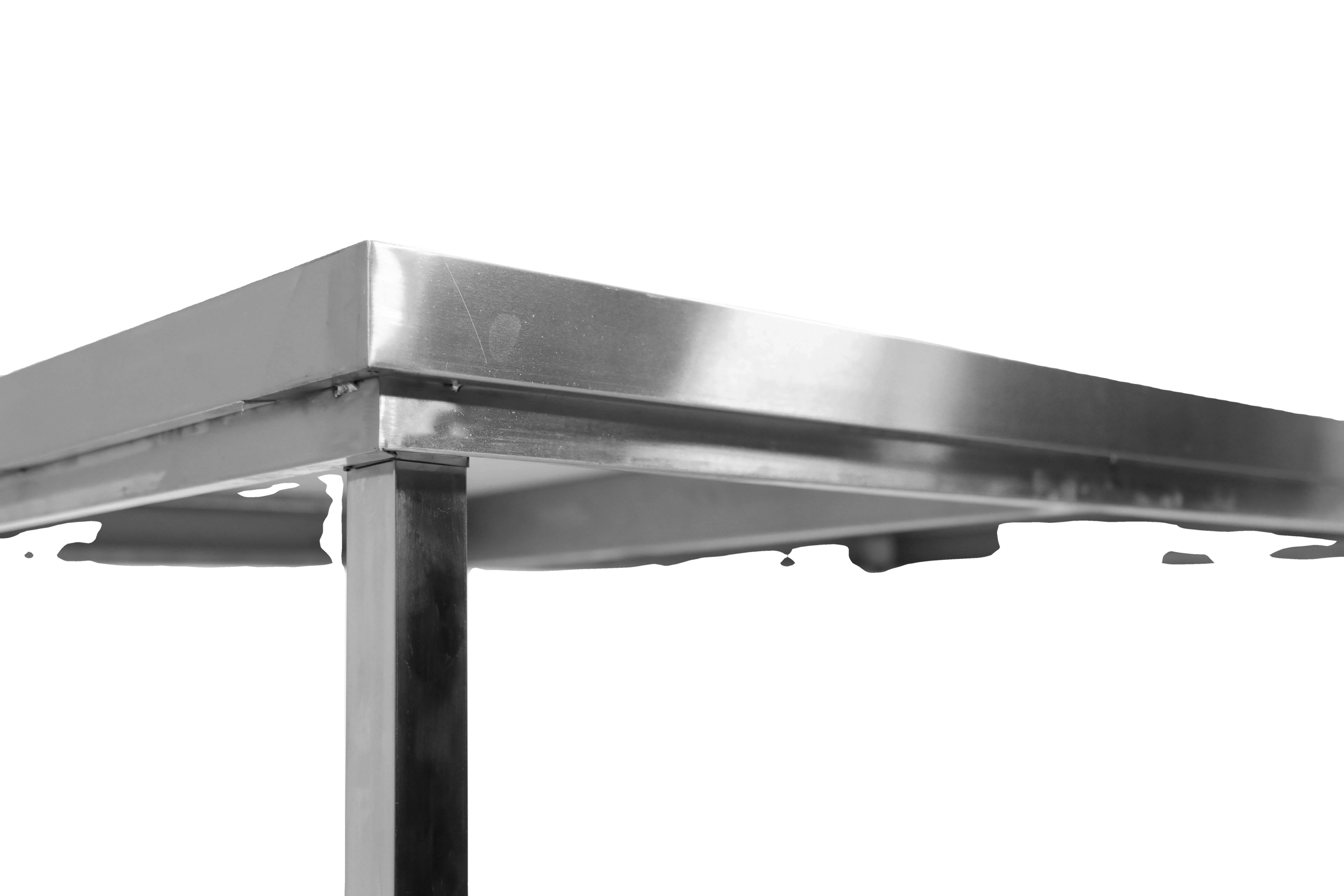 Factory price stainless steel kitchen equipment work table for restaurant