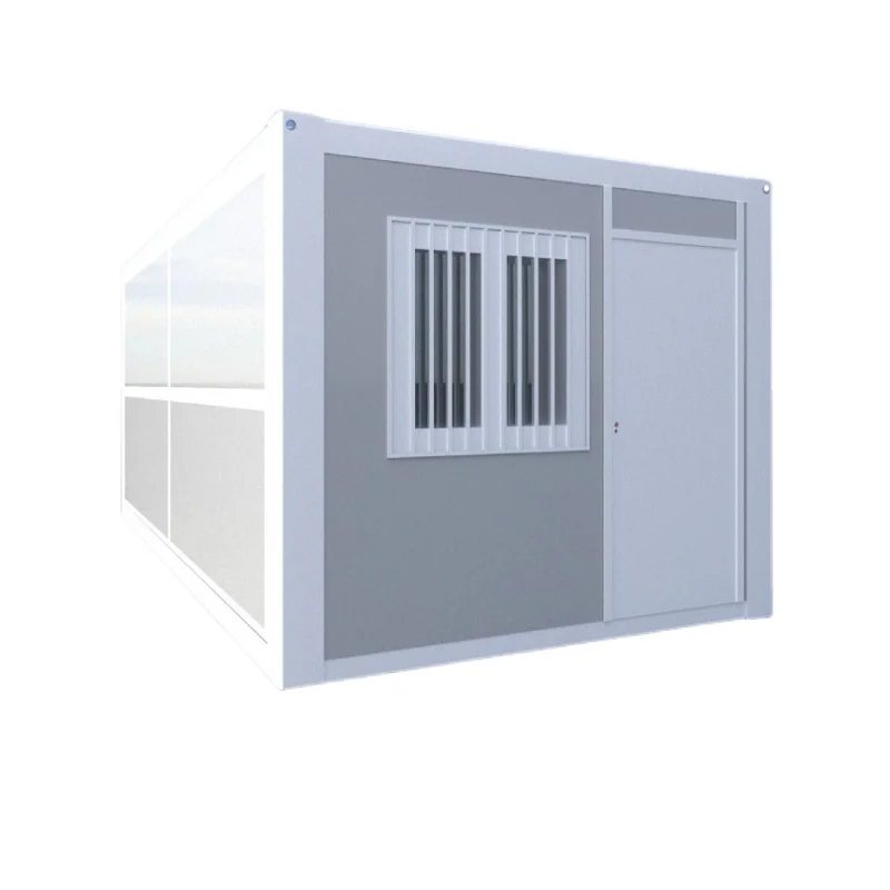 20ft 40ft Modular Folding Prefab Container House Foldable Shops Mall Small Tiny Container House Home Office
