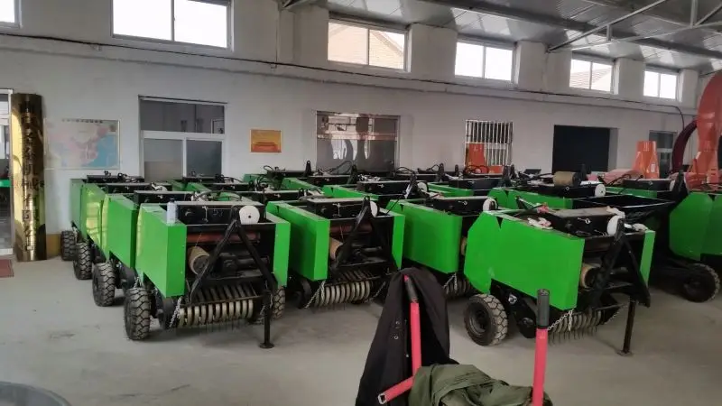 Direct factory supply hay grass hydraul press baler machine