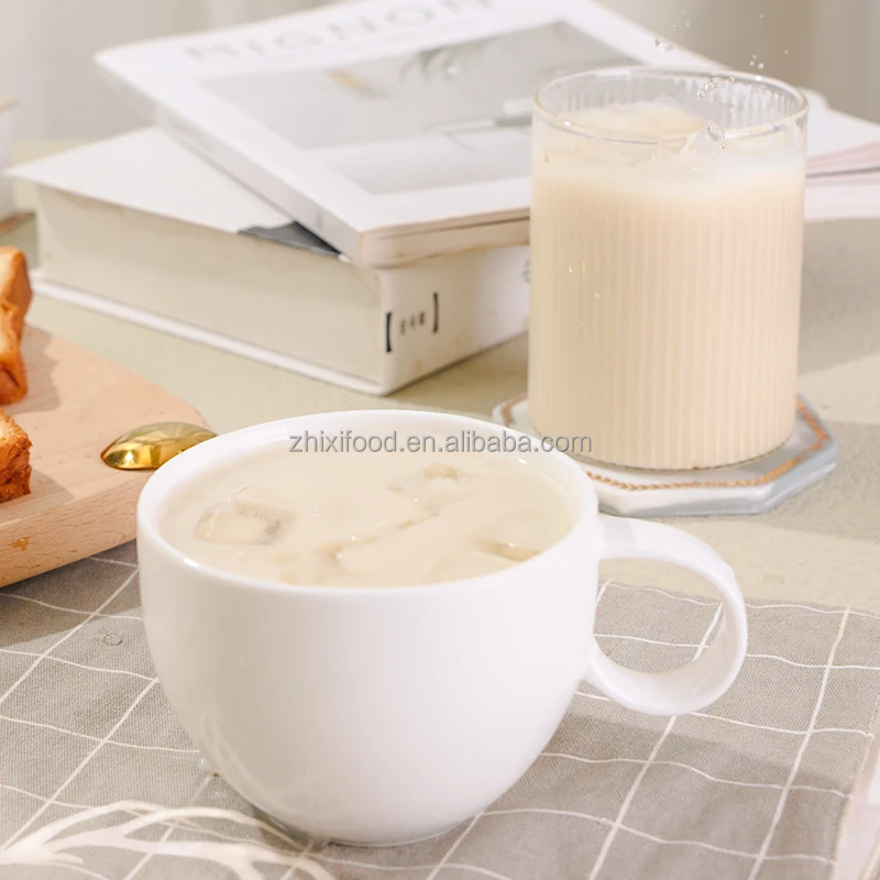 1kg Instant Drink Natural Jasmine Tea Flavor SoyBean Milk Powder for Breakfast Bubble Tea Ingredients Bag Packaging