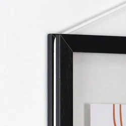 Wholesale A4 Natural Oak Wood Art Photo  Floating Picture Frame Acrylic For Wall