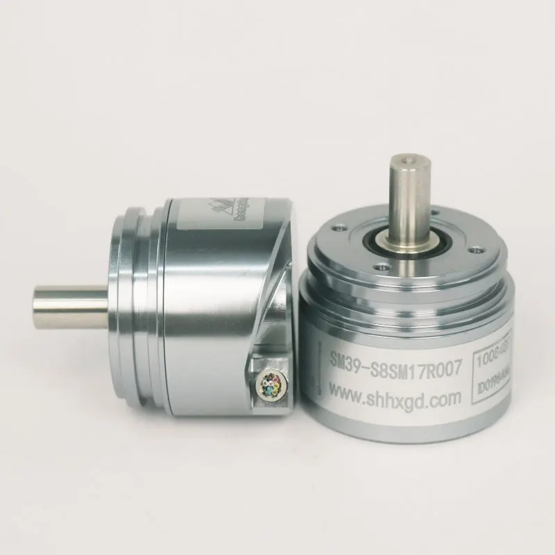 BiSS C/SSI RS485 interface 39mm 24 bit mini absolute rotary encoder SM39 absolute rotary encoder