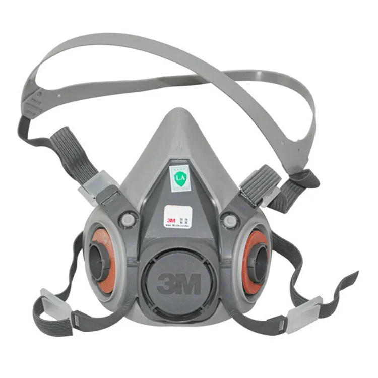 3 M 6200 Protective Air Pollution Anti Particulate Formaldehyde Toxic Half Facepiece