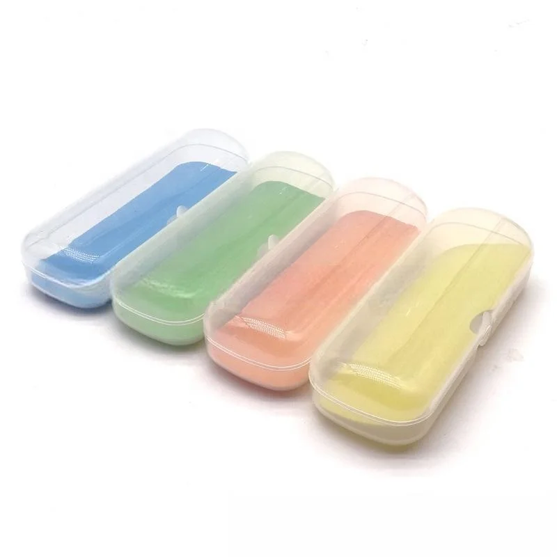 Customize Sunglasses Box Scrub Transparent Plastic Folding Portable Myopia Glasses Case Packing Eyeglasses Storage Box